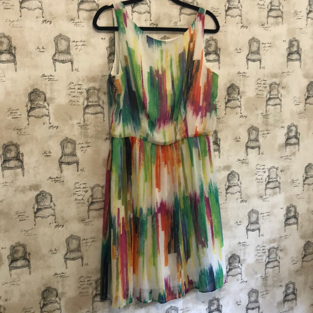 Multicolor Spring/Summer Dress